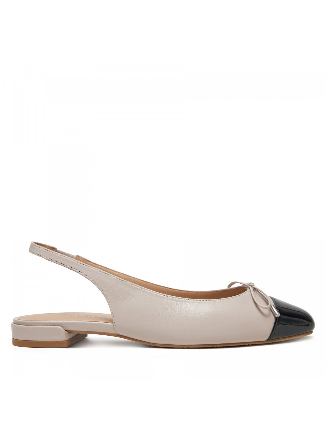 Lodičky Stuart Weitzman Sleek Bow SJ075 Béžová